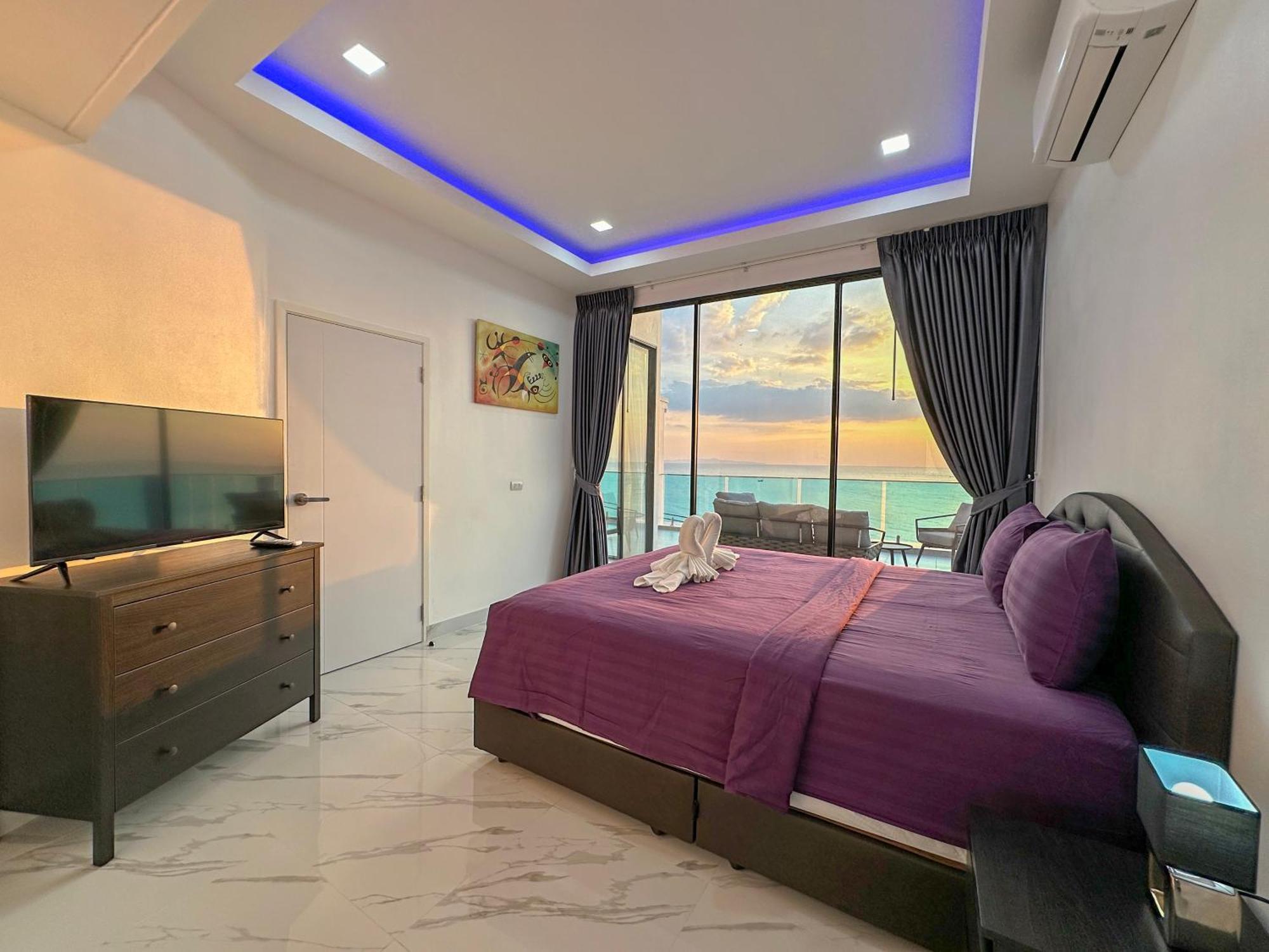 Stunning Beachfront View Luxurious Apartment 40 جومتين بيتش المظهر الخارجي الصورة