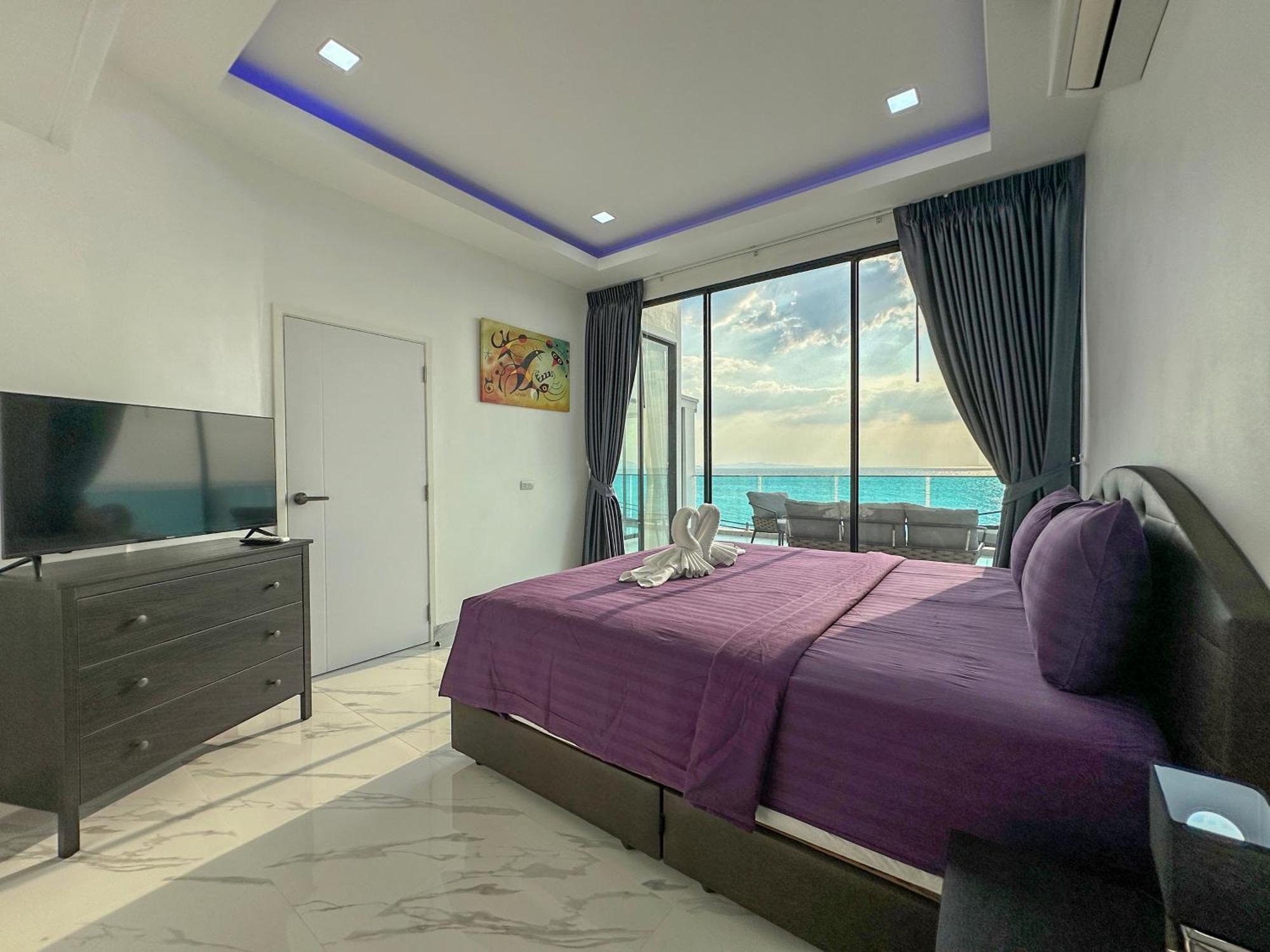 Stunning Beachfront View Luxurious Apartment 40 جومتين بيتش المظهر الخارجي الصورة