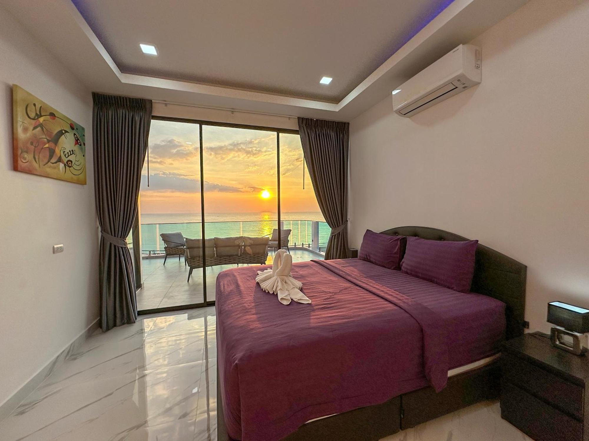Stunning Beachfront View Luxurious Apartment 40 جومتين بيتش المظهر الخارجي الصورة