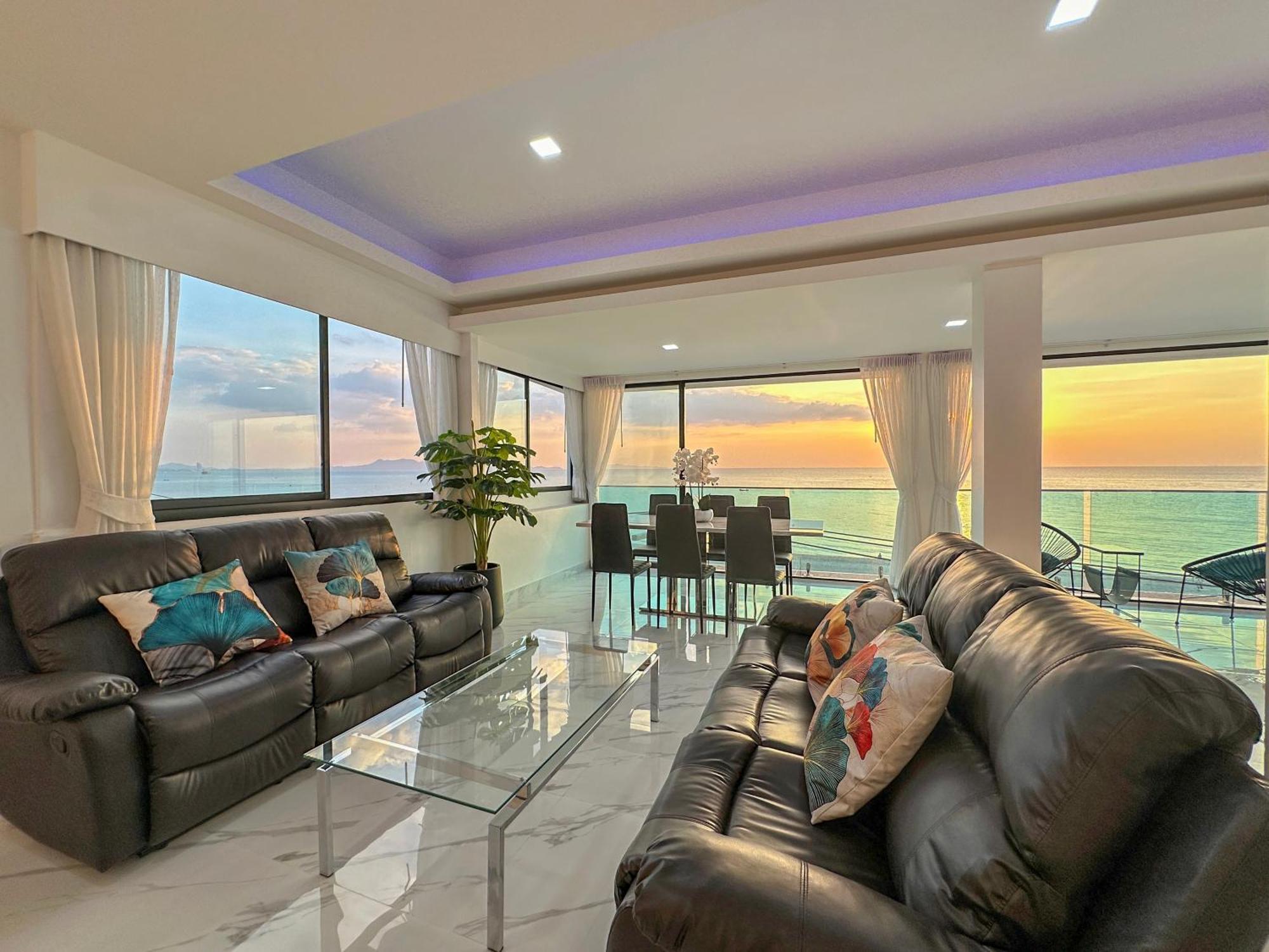 Stunning Beachfront View Luxurious Apartment 40 جومتين بيتش المظهر الخارجي الصورة