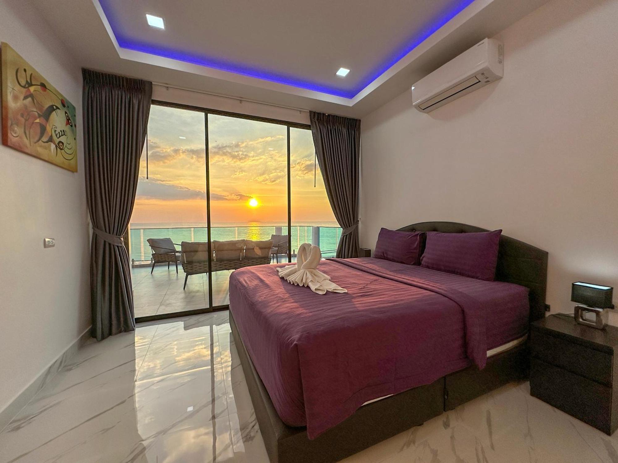 Stunning Beachfront View Luxurious Apartment 40 جومتين بيتش المظهر الخارجي الصورة
